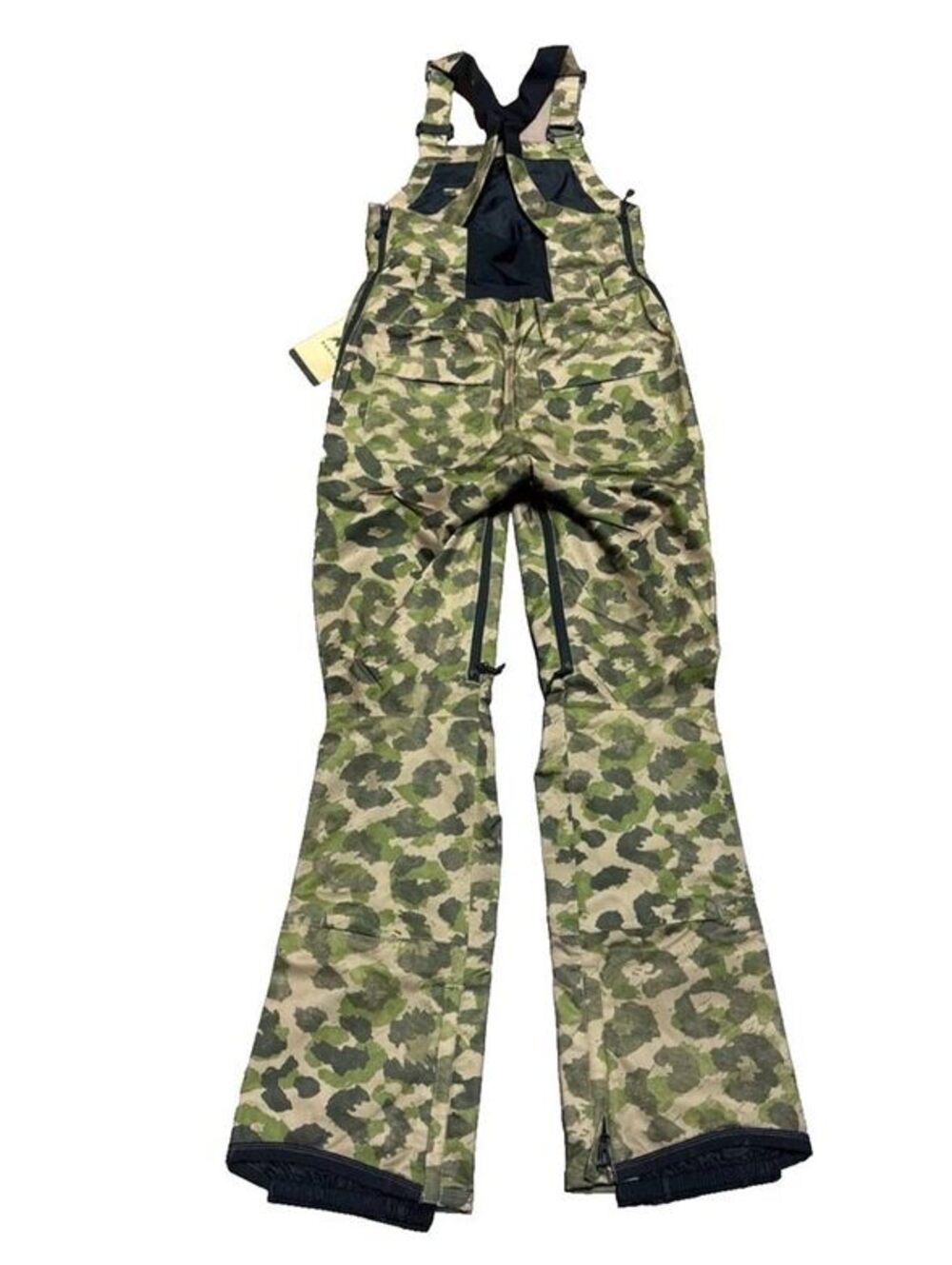 Burton Camo Snow Bib Pants Waterproof Ski Snowboard Overalls Mens New Unused